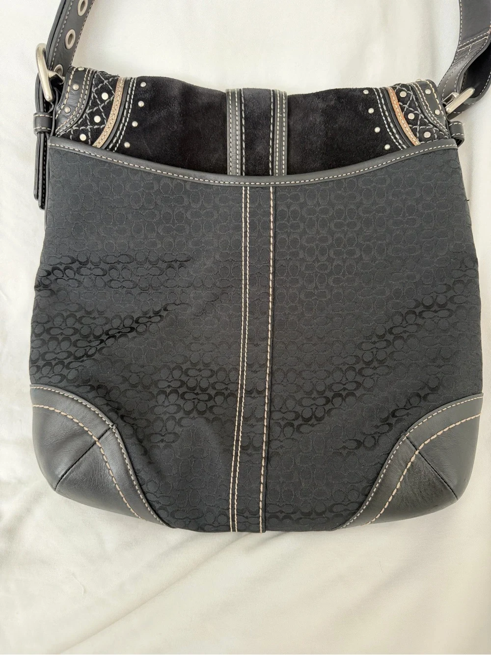 Coach Vintage Y2K Studded Large Soho